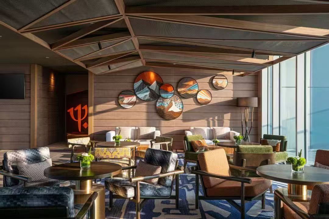 酒店空间效果图-餐饮与大堂空间