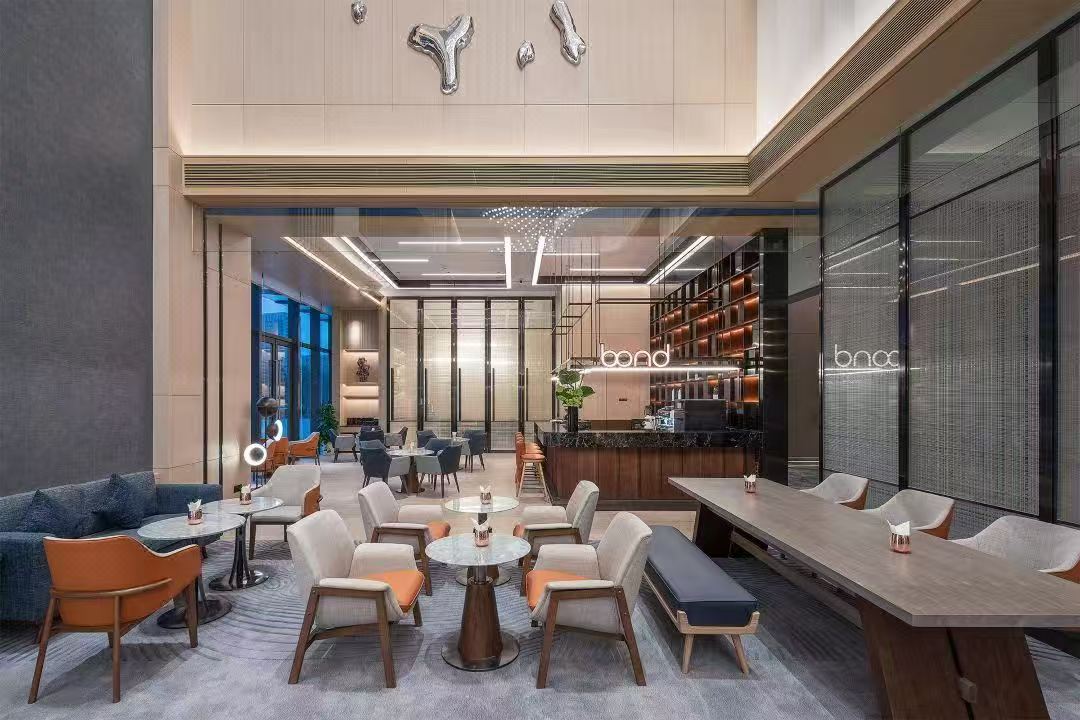 酒店空间效果图-餐饮与大堂空间