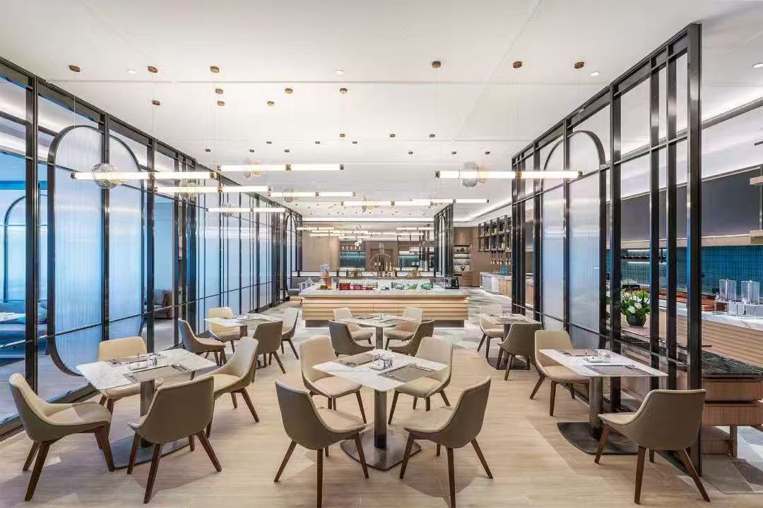 酒店空间效果图-餐饮与大堂空间