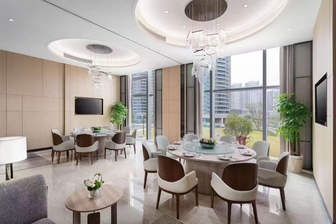 酒店空间效果图-餐饮与大堂空间